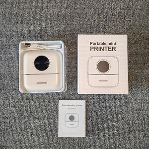 Portable Mini Printer - White